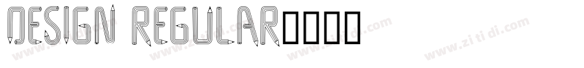 Design Regular字体转换